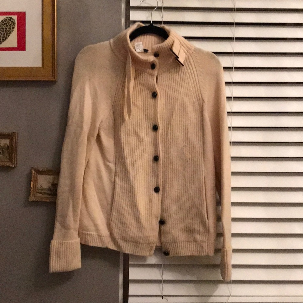 J . Crew Wool Cardigan Size M